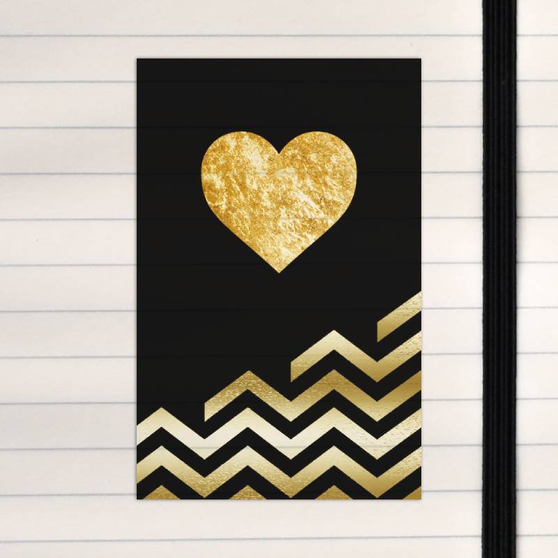 Golden heart.