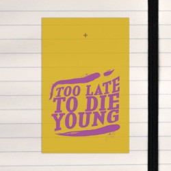 Too late to die young.