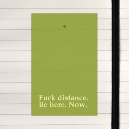 Fuck distance.