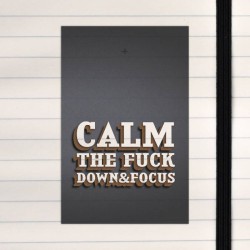Calm the fuck down.