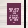 The love of your life.