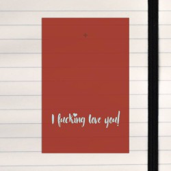 I fucking love you in red.