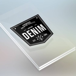 Vintage Denim Badge