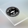 Circular Barber Shop badge.