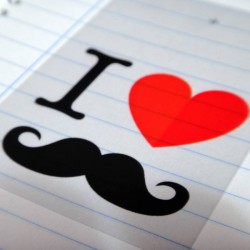 I heart moustache