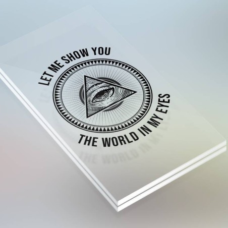 World in my eyes.