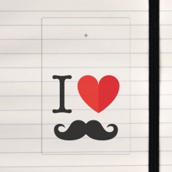 I heart moustache