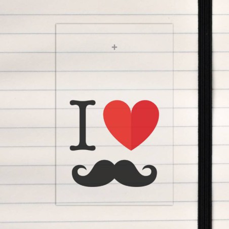 I heart moustache