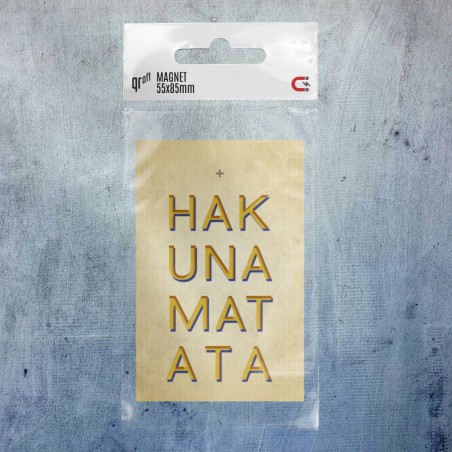Golden Hakuna Matata