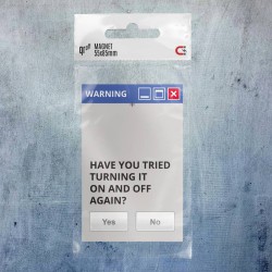 Have you tried turning it on and off again?