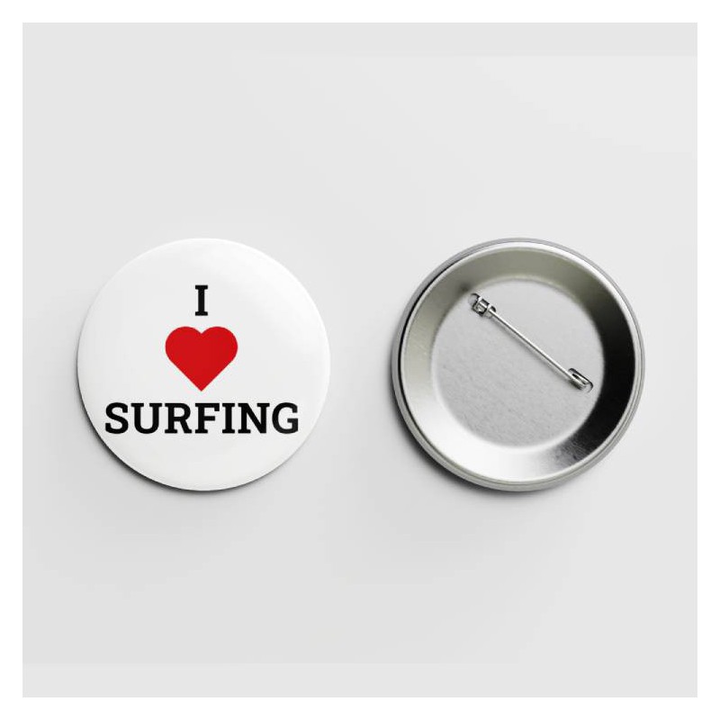 I love surfing.