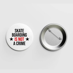 Skateboarding is not a crime.