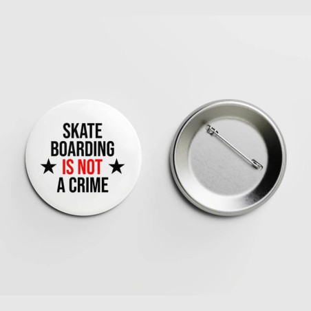 Skateboarding is not a crime.
