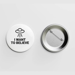 I want to believe.