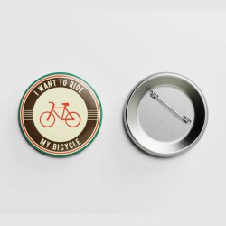 I want to ride my bicycle.