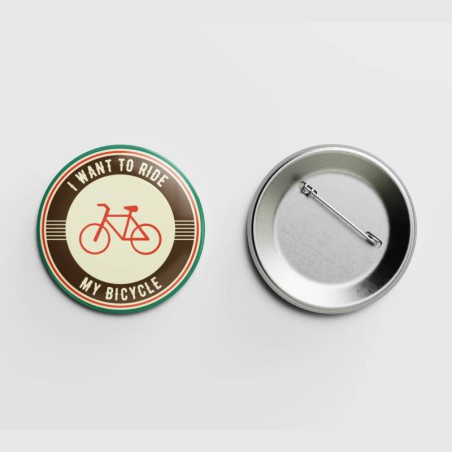 I want to ride my bicycle.
