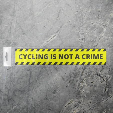 Cycling is not a crime.