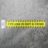 Cycling is not a crime.
