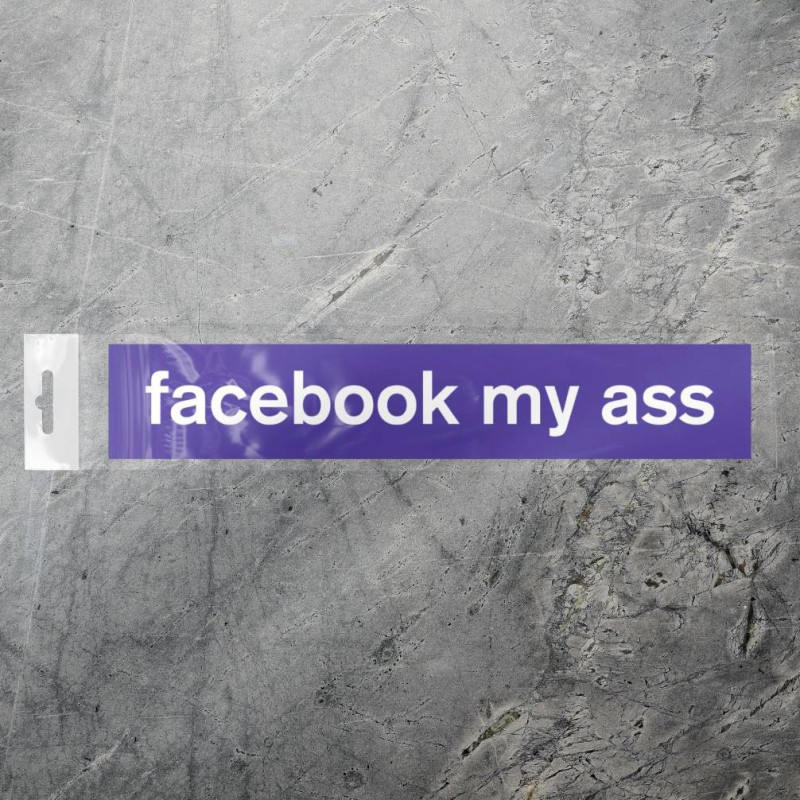 Facebook my ass.