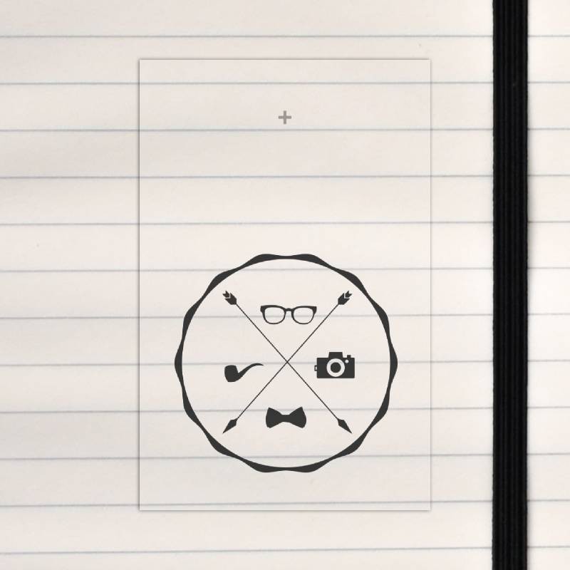 Hipster badge "Urban photographer"