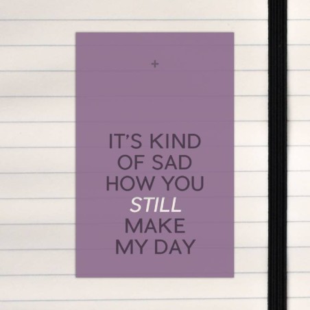 It's kind of sad.