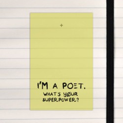 I'm a poet.