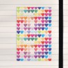 Full of hearts.