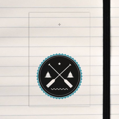 Paddle badge.