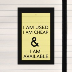 Used and cheap.