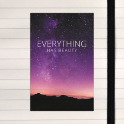 Everything has beauty.